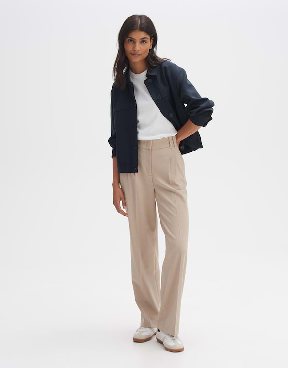 Bundfaltenhose Maiga twill