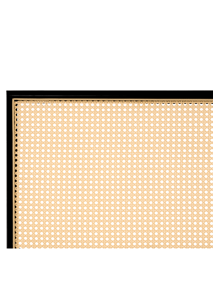 Beliani Doppelbett AVANTON in Schwarz/Braun - (W) 185 x (H) 90 x (L) 208 cm günstig kaufen onesize