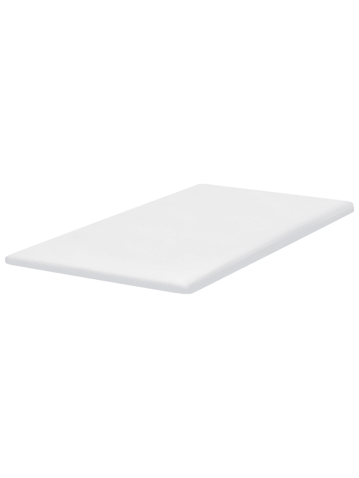 Beliani Topper CALM in Weiß - (W) 140 x (H) 6 x (L) 200 cm günstig kaufen onesize