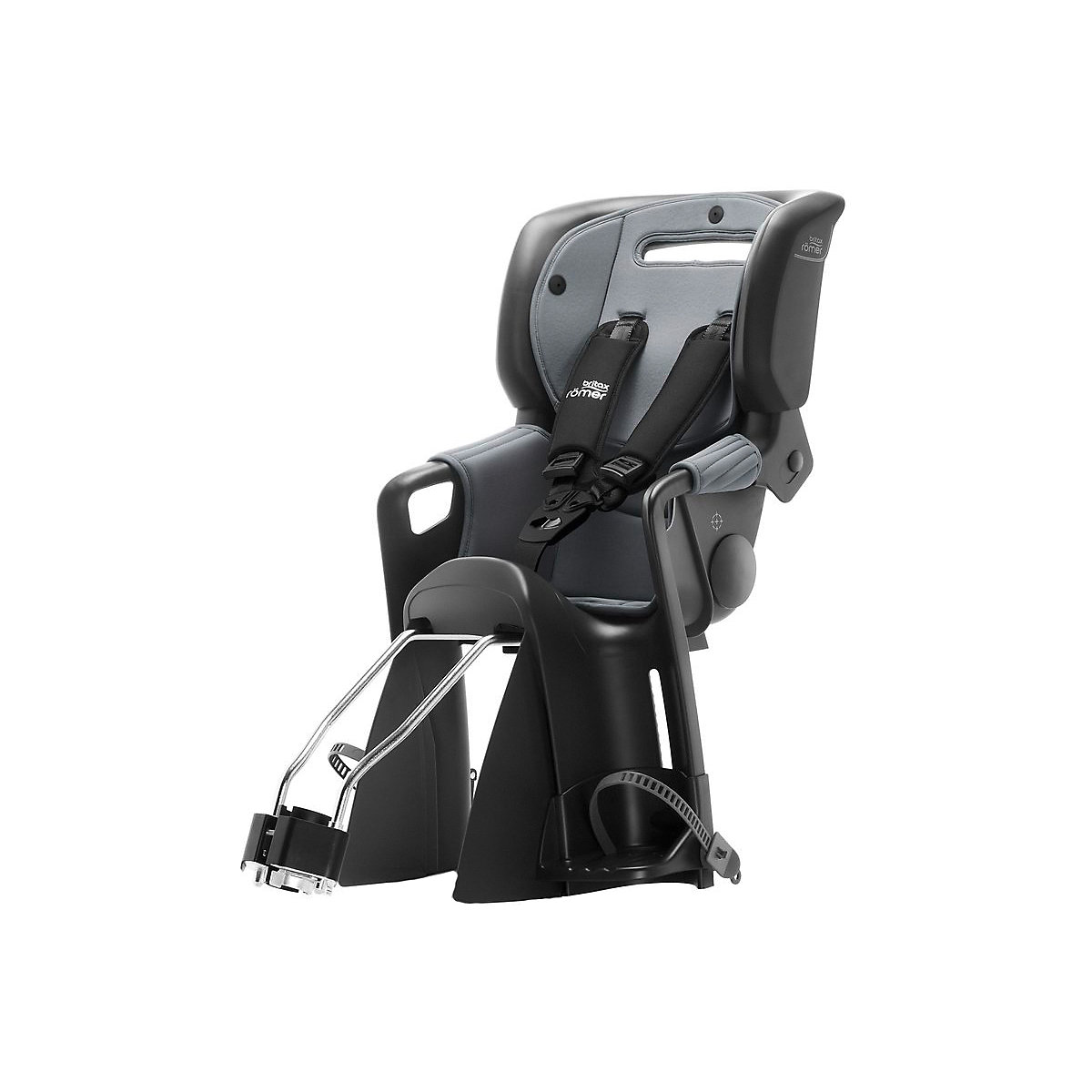 Jockey³Comfort Fahrrad-Sicherheitssitz inkl. Zweithalterung, Black/Grey