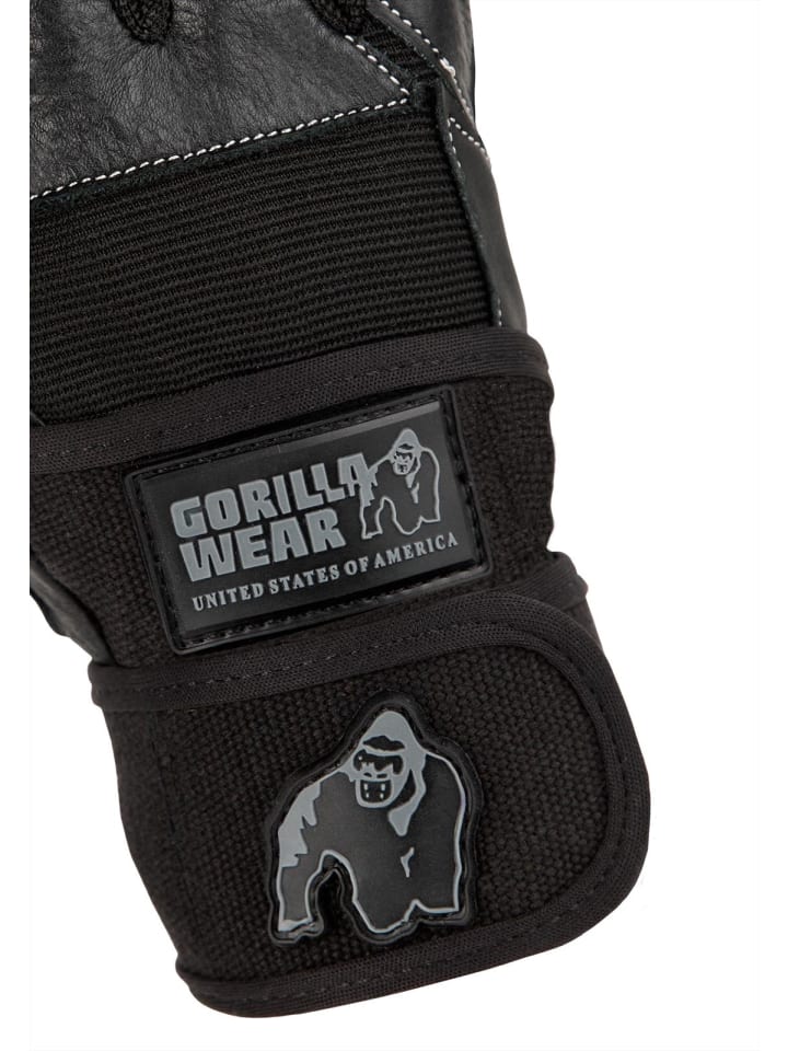 Gorilla Wear Wrist Wrap Gloves - Dallas - Schwarz günstig kaufen