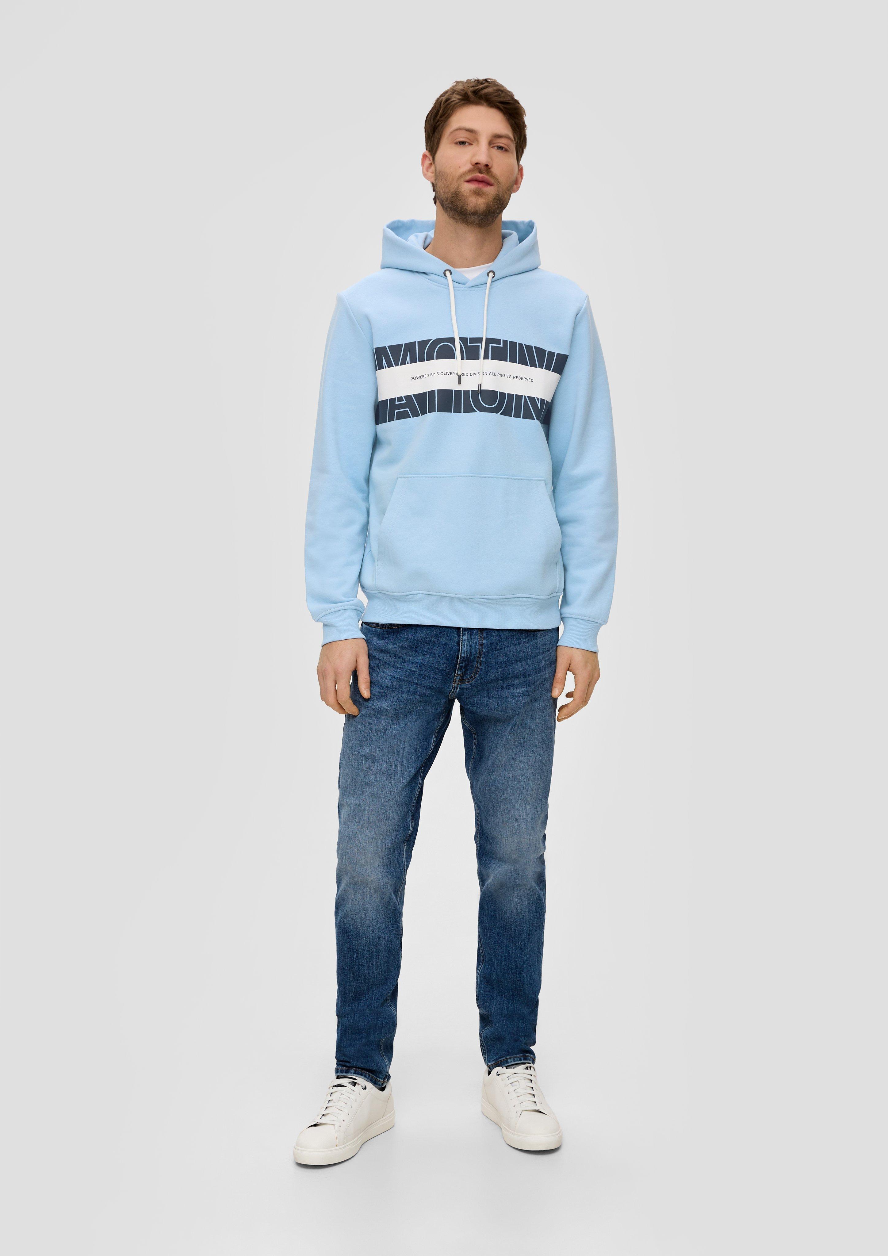 Kapuzenpullover mit Labelprint  2141490-50F1