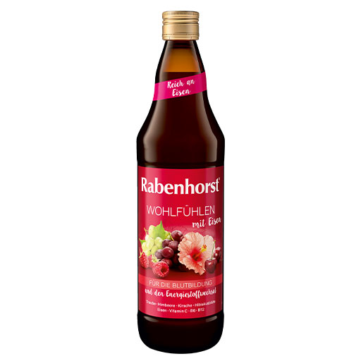 RABENHORST Wohlfühlen mit Eisen Saft  700 ml  Saft