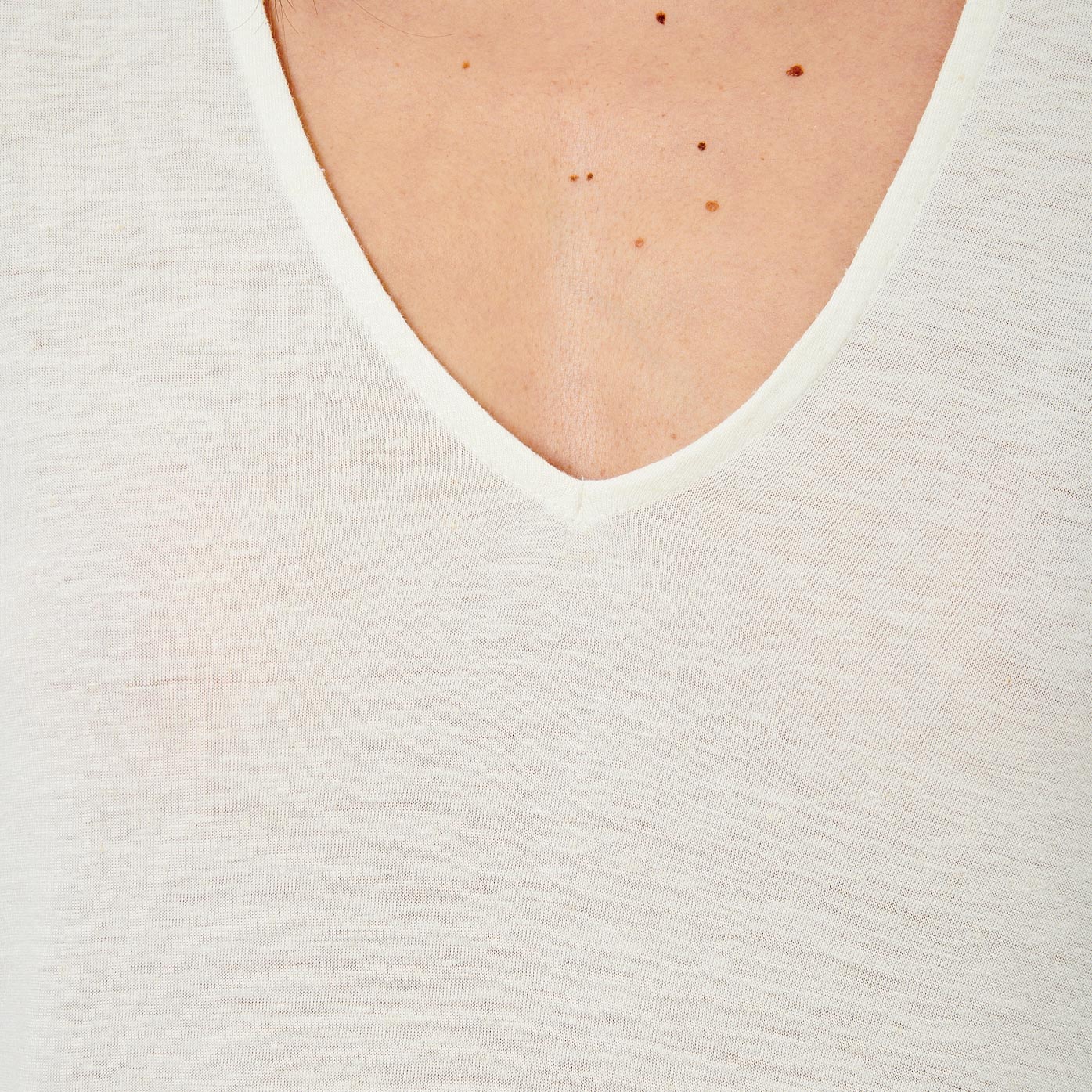 LOANA  Débardeur blanc femme