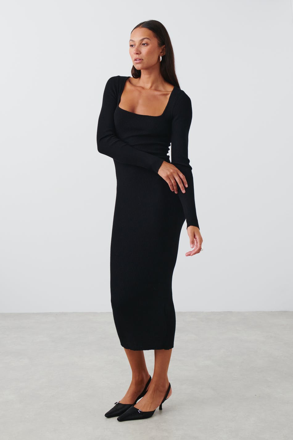 Knitted dress