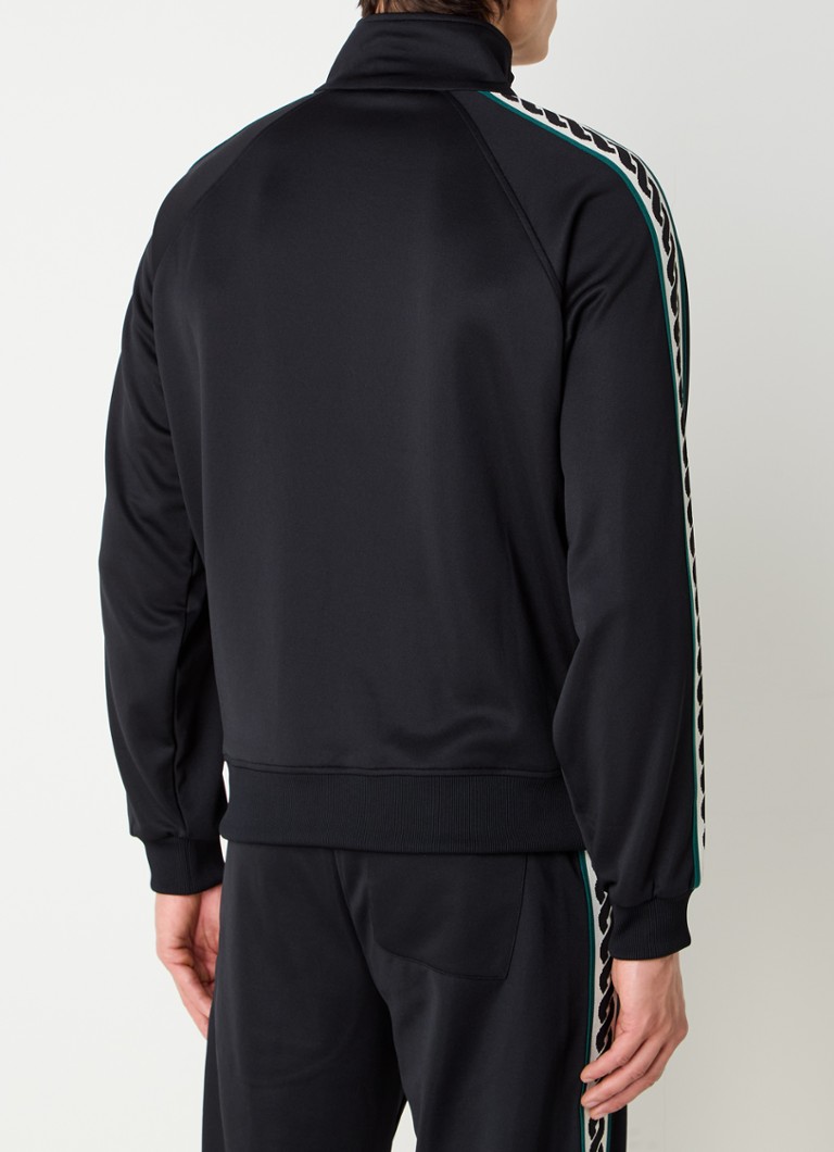 Drôle de Monsieur  Sweatvest met logoborduring