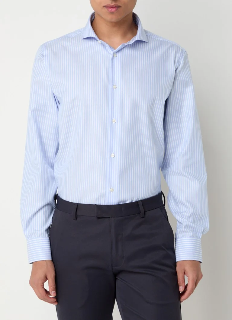 Boggi Milano Regular fit skjorte med stripetrykk