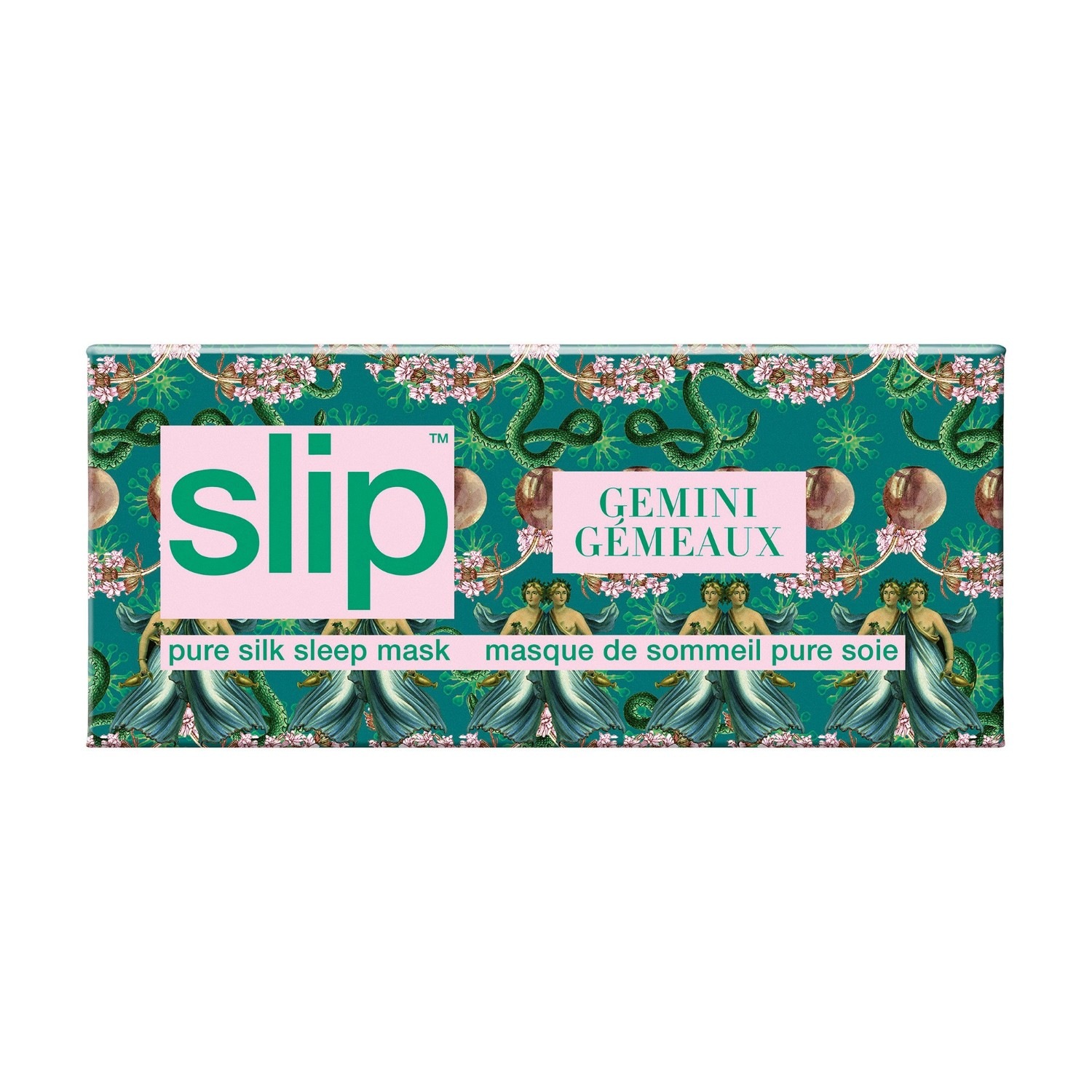 Slip slip pur svilena maska za spavanje - zodijak - blizanci