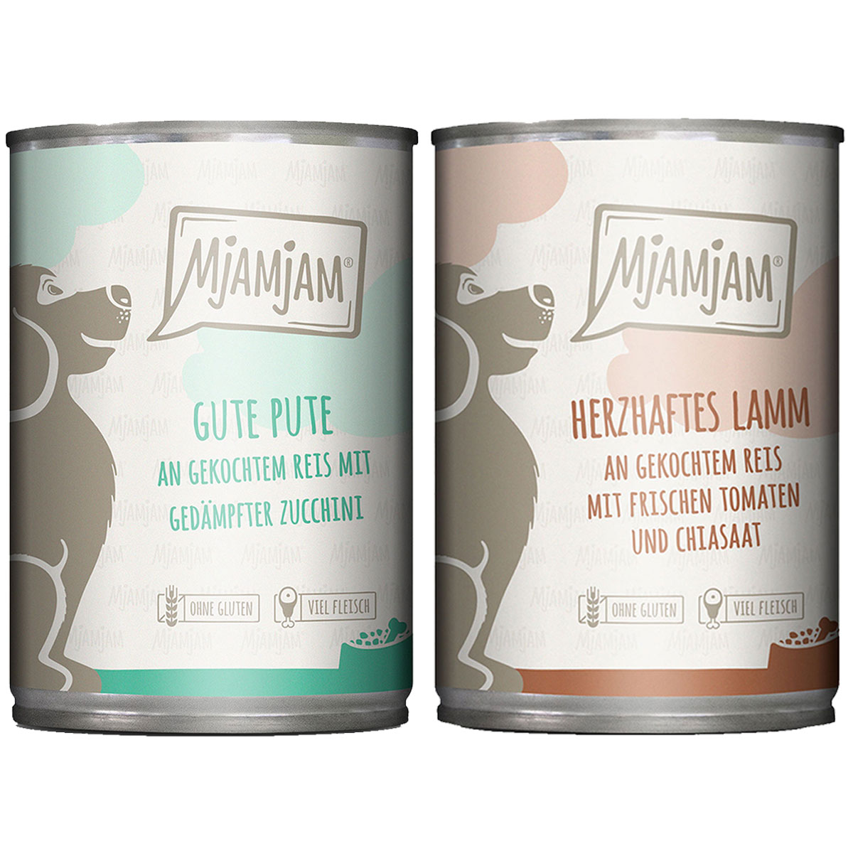 MjAMjAM Monopaket I mit Lamm und Pute 6x400g kaufen bei ZooRoyal