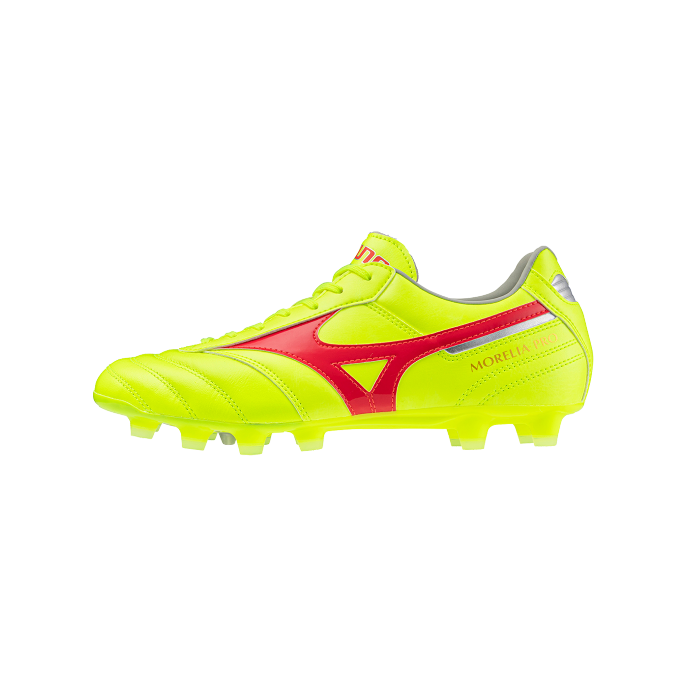 Mizuno Morelia II Pro FG Dyna Gelb Rot Silber F45