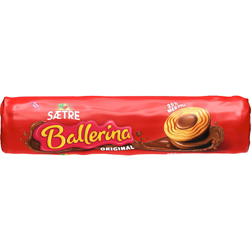 Sætre Ballerina 205 g Nougat
