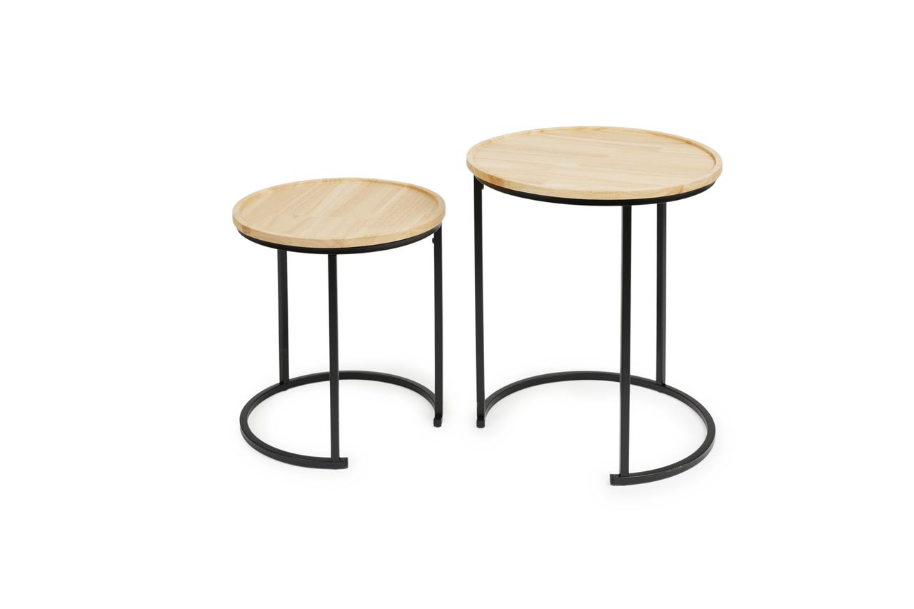 Lifa Living Beistelltisch Lynn - 2er Set