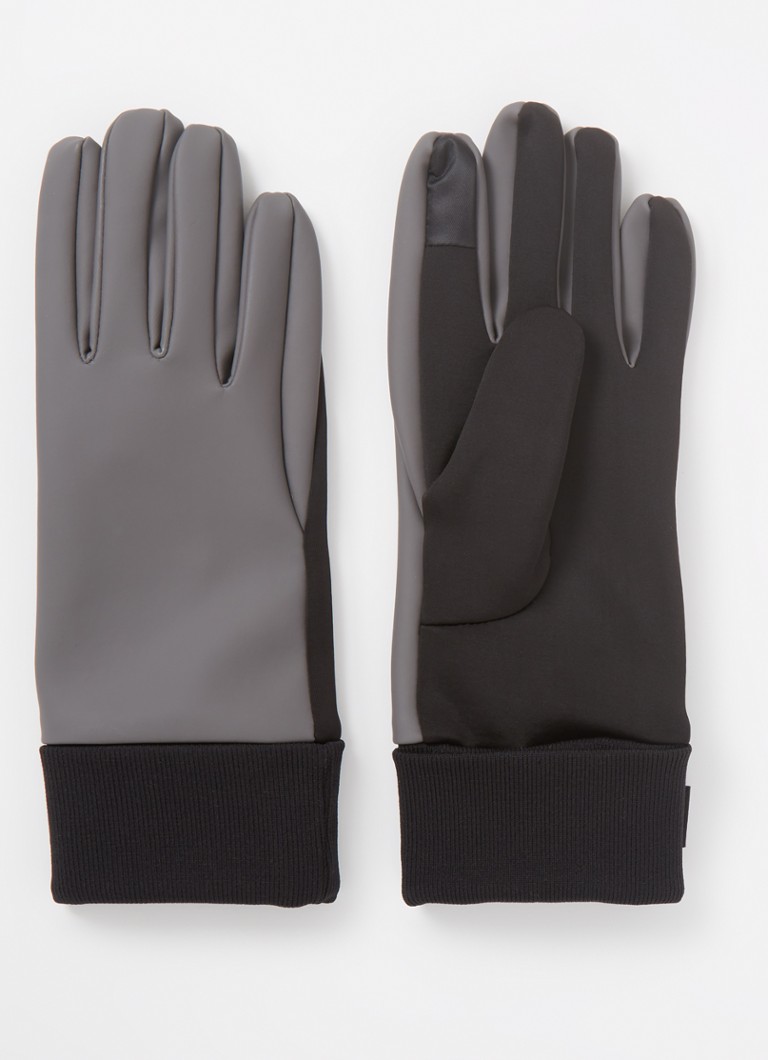 Rains Gloves with water-repellent coating and touchscreen function