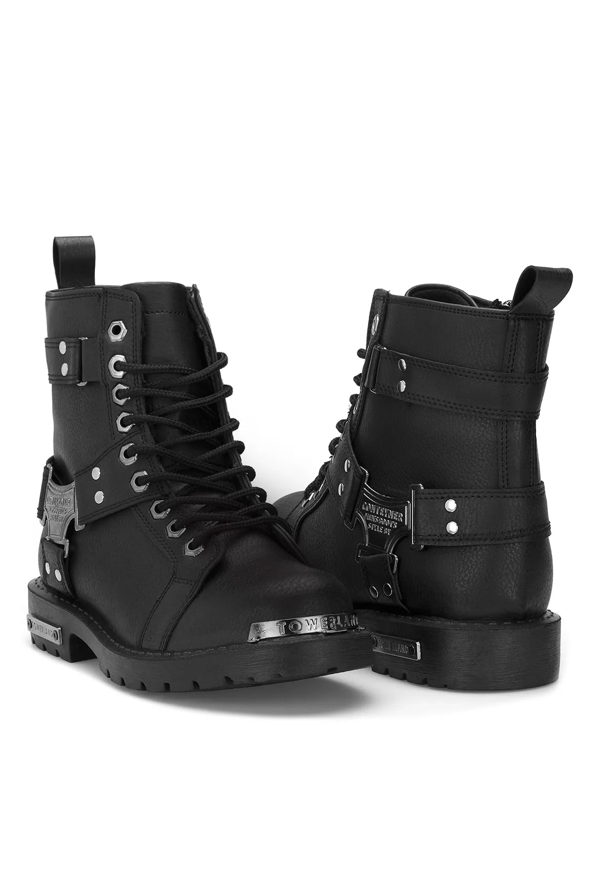 DARK SEER  Schwarze Unisex-Stiefel DS.536