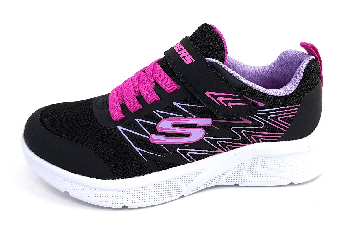 Skechers Microspec 302468L BLK Schwarz BLK Black