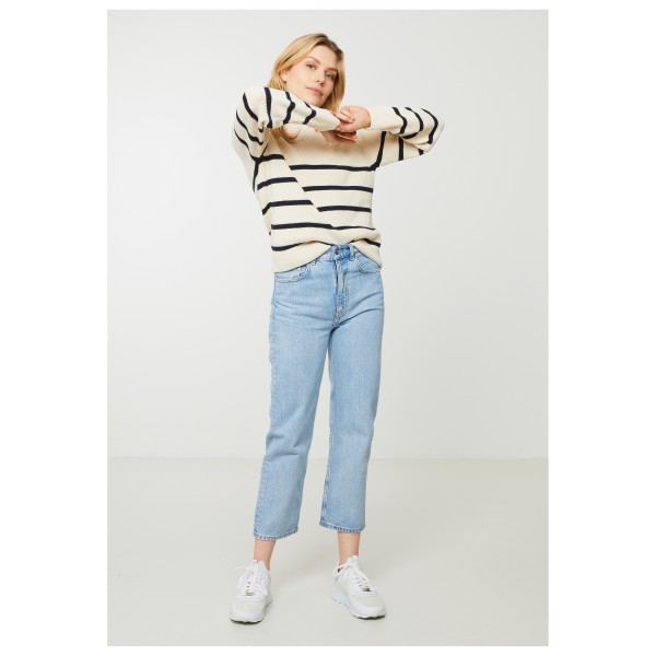 recolution - Women's Pullover Strelitzia Stripes - Wollpullover