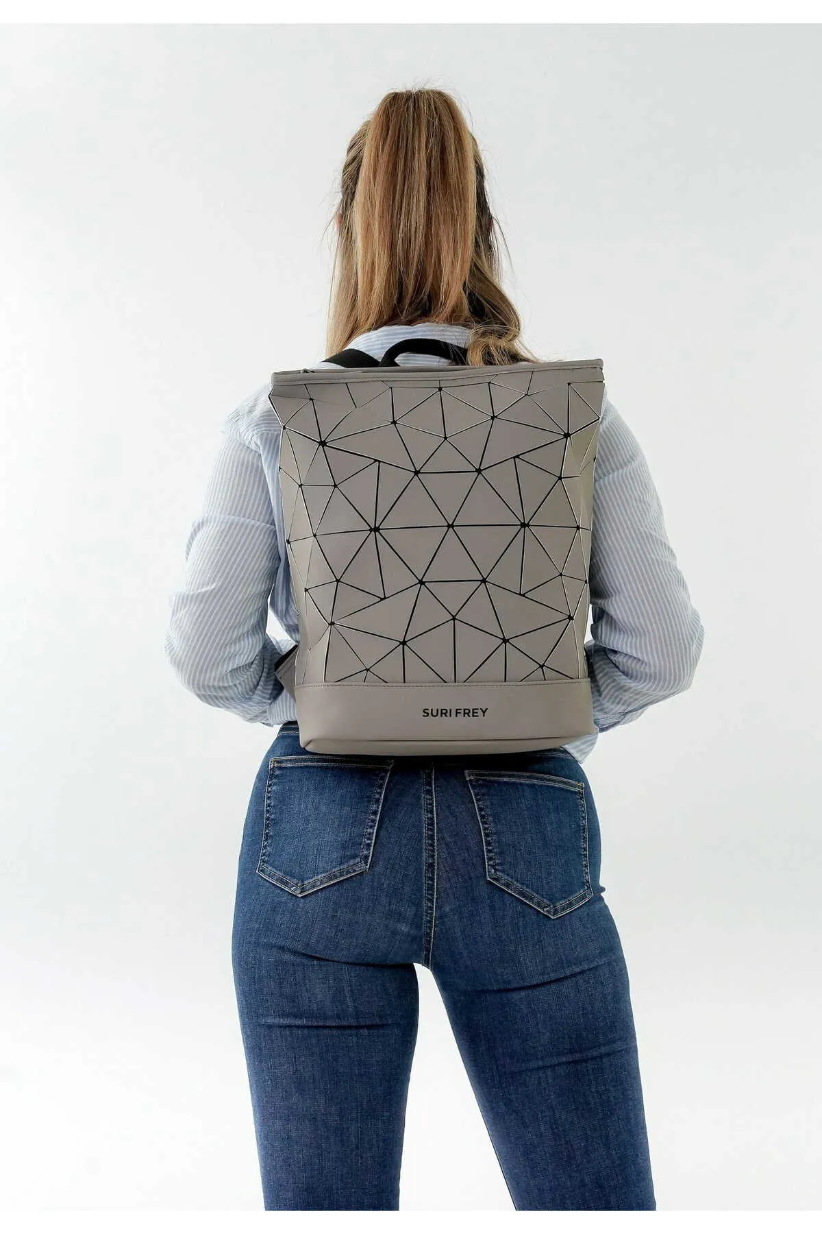 SURI FREY  Rucksack - Braun - Unifarben