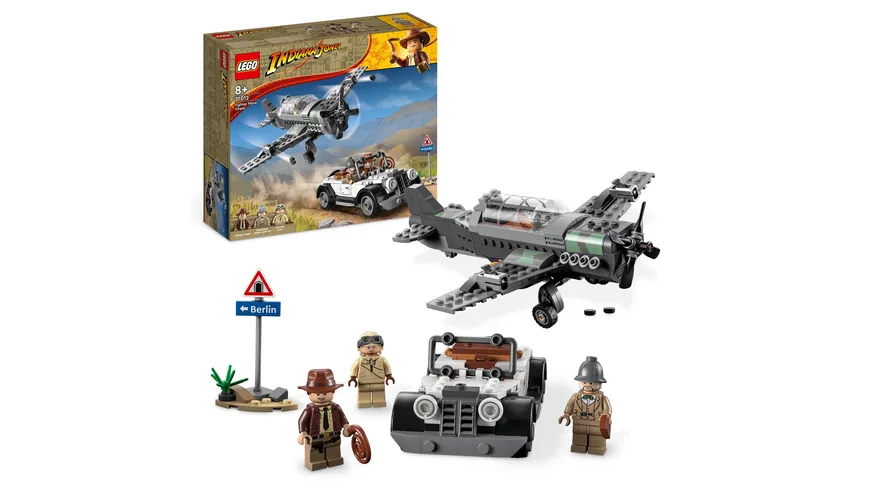 LEGO Indiana Jones 77012 Flucht vor dem Jagdflugzeug