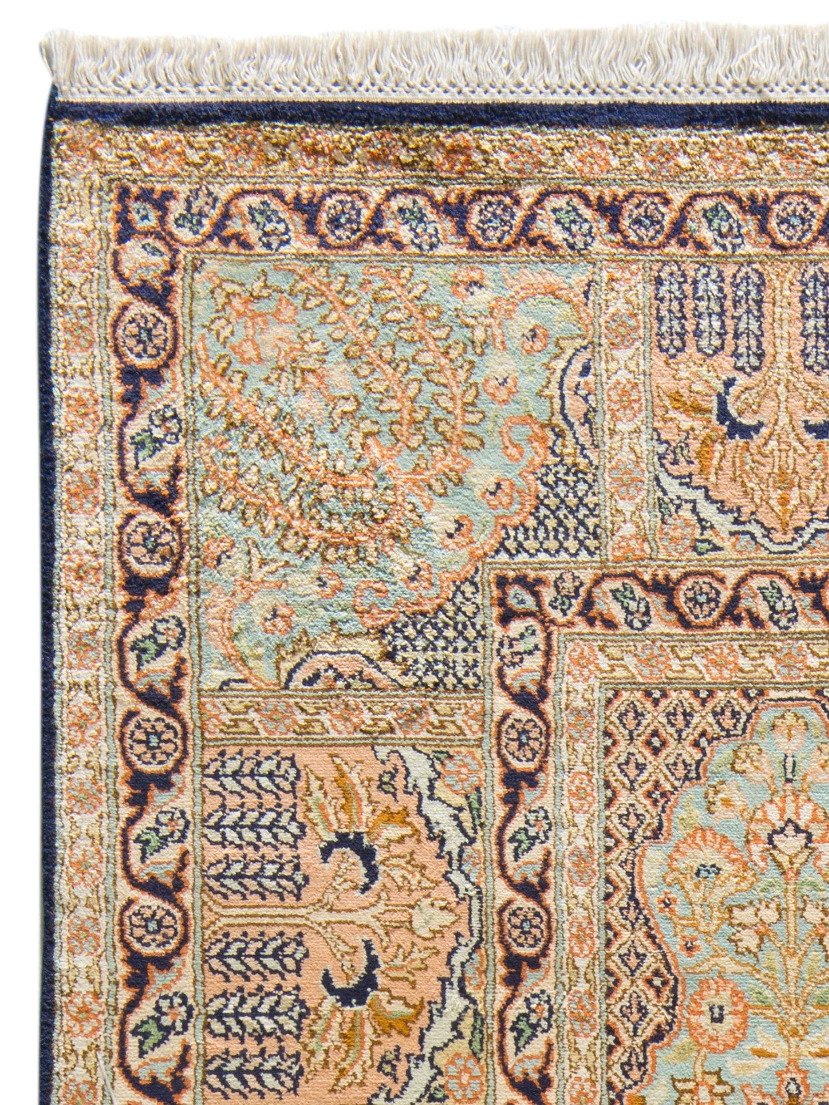 Kaschmir Seide 18/18 ca. 153 x 218 cm, Unikat / Einzelstück