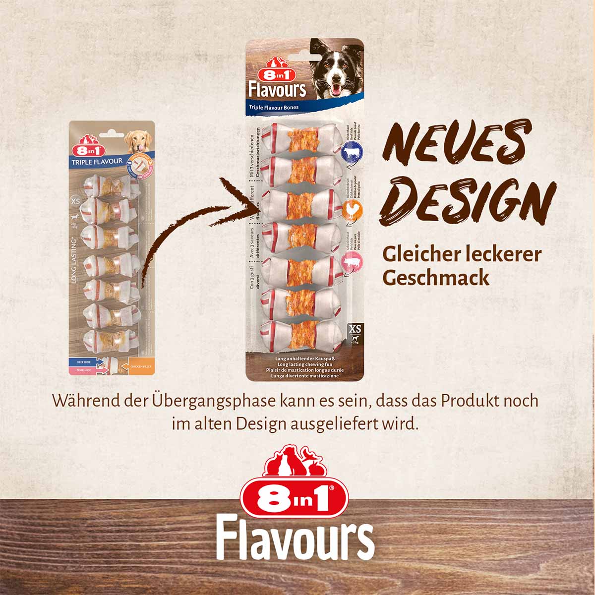 8in1 Triple Flavour XS günstig kaufen bei ZooRoyal