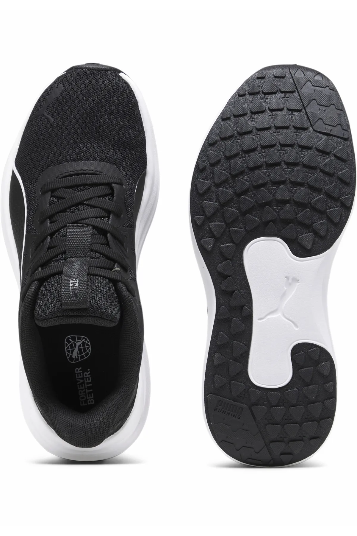 Puma  Sneaker - Schwarz - Flacher Absatz