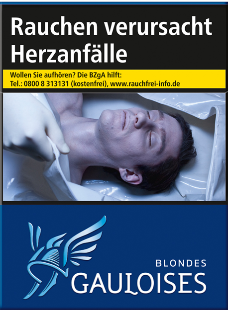 Gauloises Blondes Blau