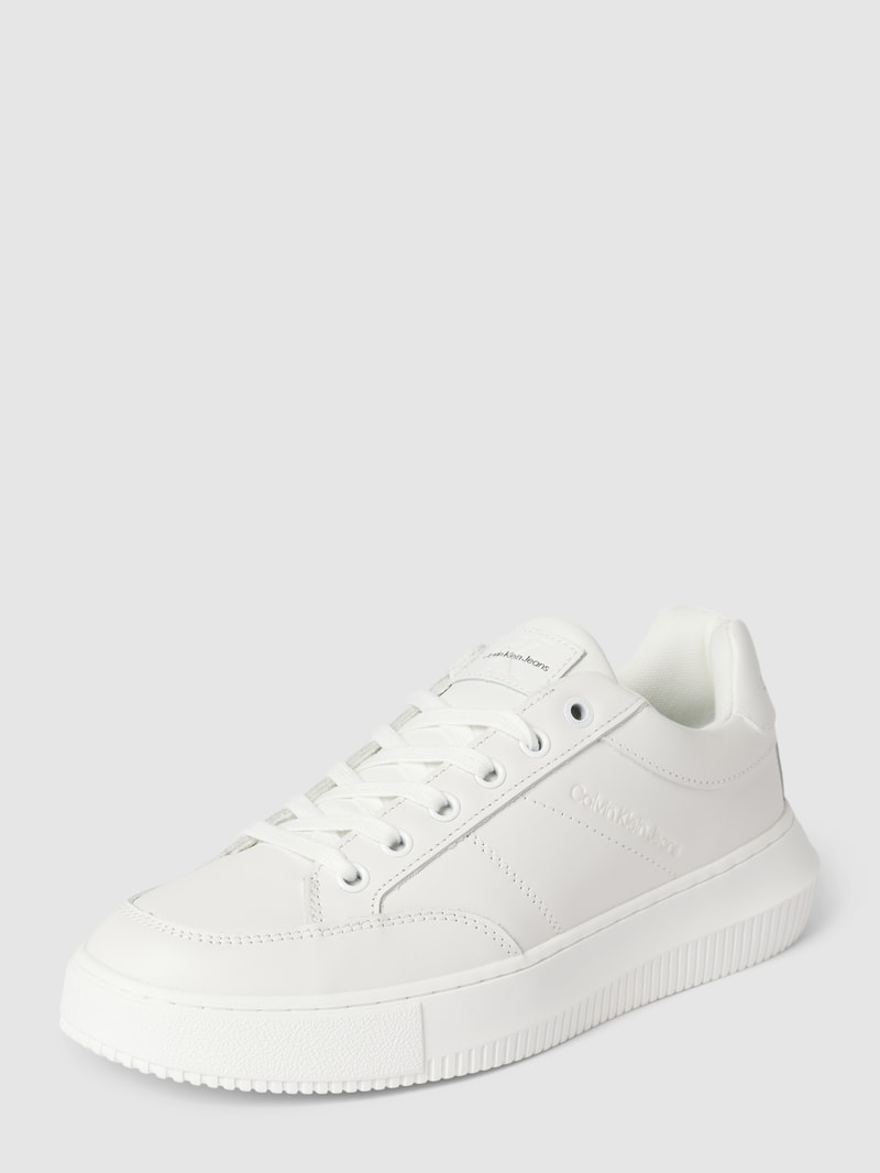 Sneaker mit Label-Details Modell 'CHUNKY' in weiß