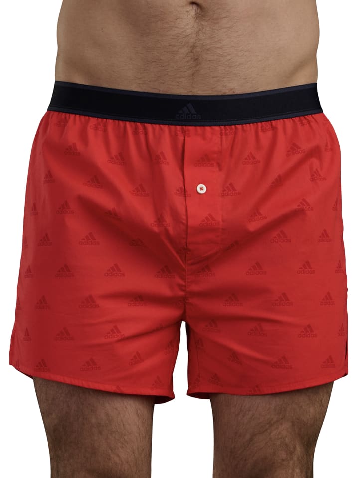 adidas Boxer Active Woven in schwarz, rot günstig kaufen
