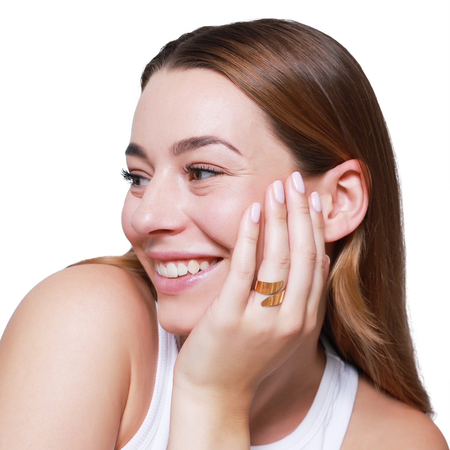 Anello Heideman Meline in colore oro