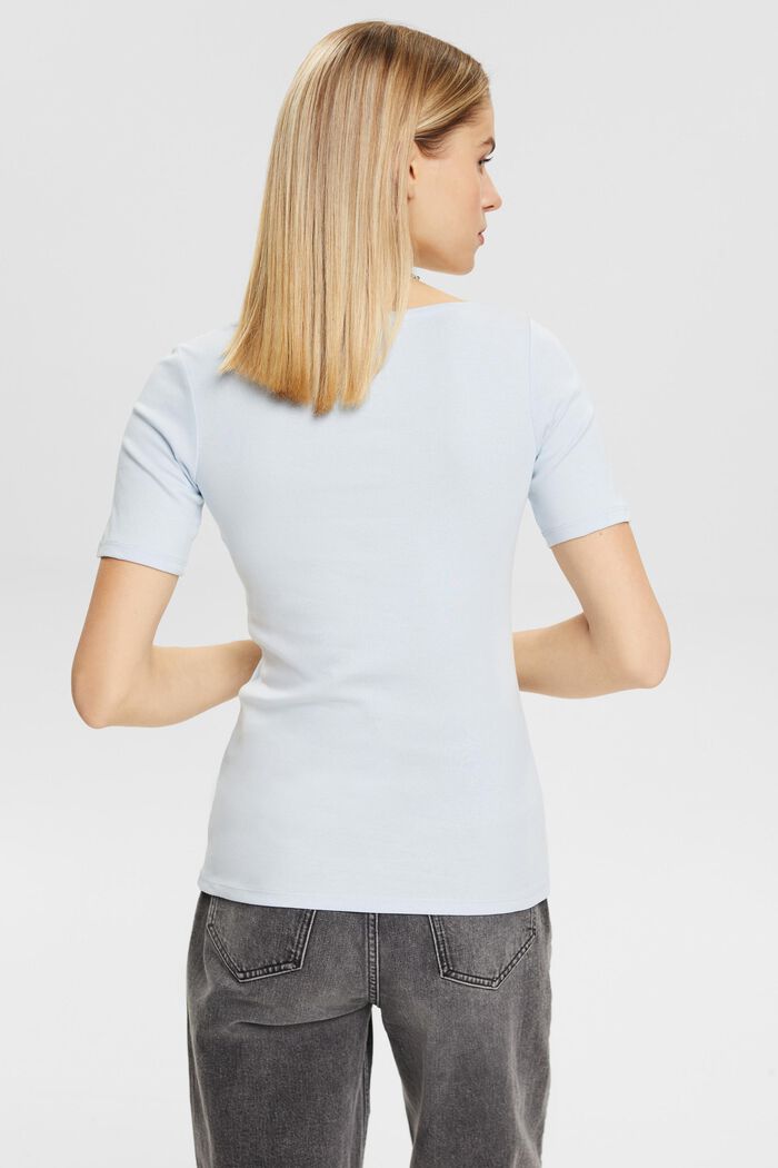 Jersey-T-Shirt mit Strasslogo