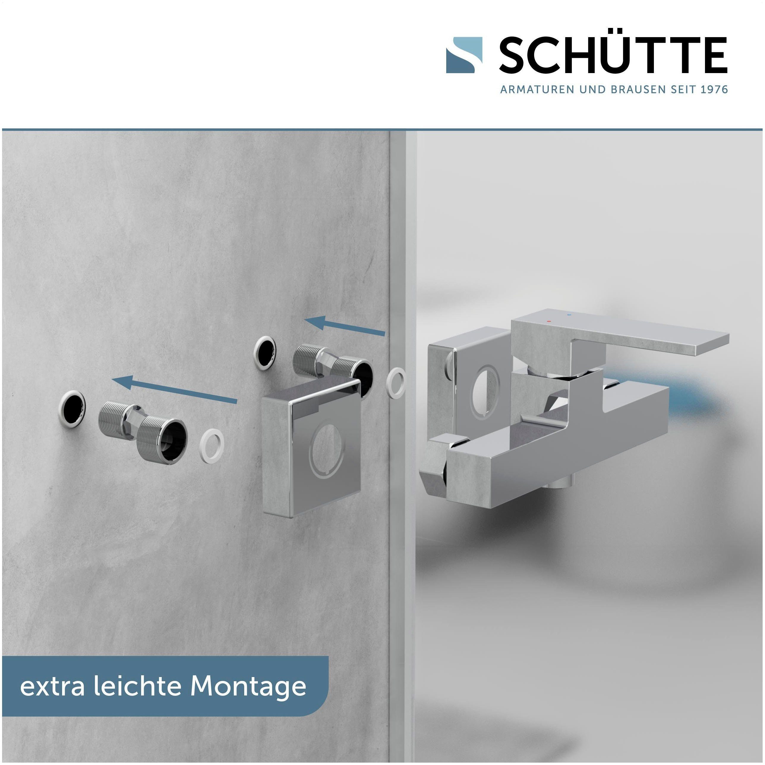 Schütte Duscharmatur Tokyo Wasserhahn Bad, Mischbatterie Dusche in Chrom