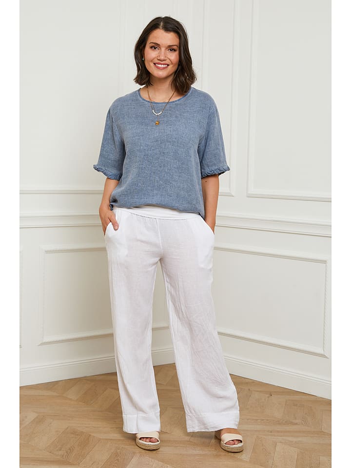 Curvy Lady Leinen-Hose 