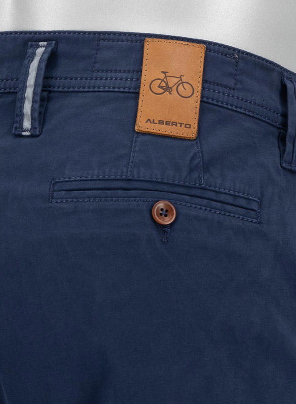 Alberto Bike, Chino Bike, Regular Fit, Baumwoll-Stretch, dunkelblau