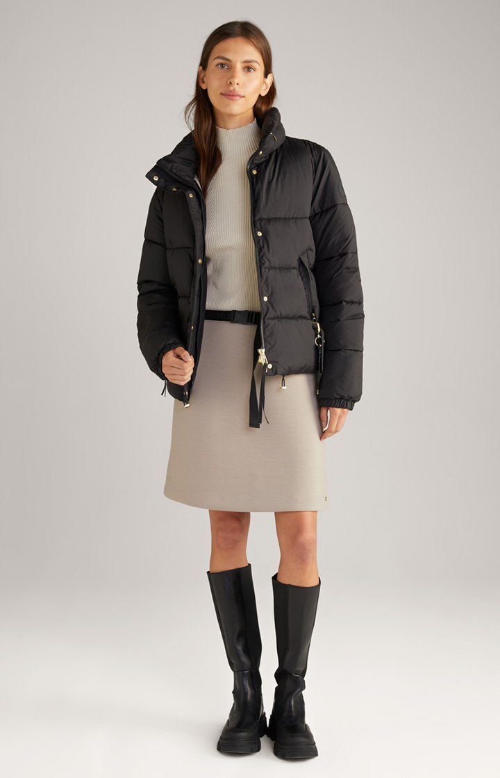 Steppjacke in Schwarz