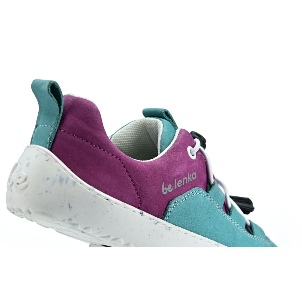 Be Lenka Xplorer Light teal & plum Barfußsneakers