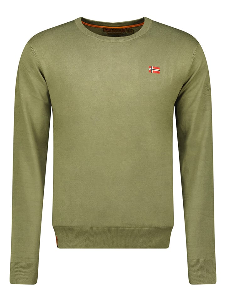 Geographical Norway Pullover in Khaki günstig kaufen