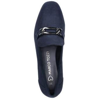 Marco Tozzi Slipper in blau