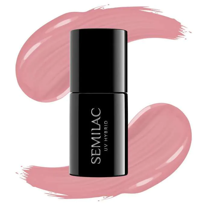 Semilac UV Hybrid Βερνίκι Νυχιών, 581 Ντελικάτο Κοραλί