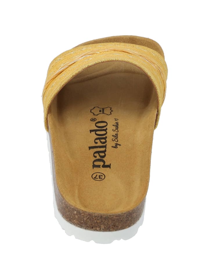 palado Pantoletten in mostaza/oro günstig kaufen