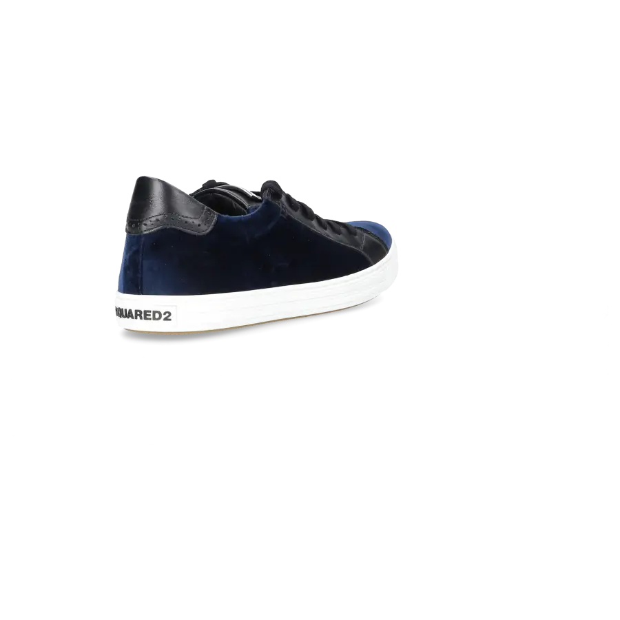 Dsquared2 - Sneaker low TENNIS CLUB Veloursleder - blau
