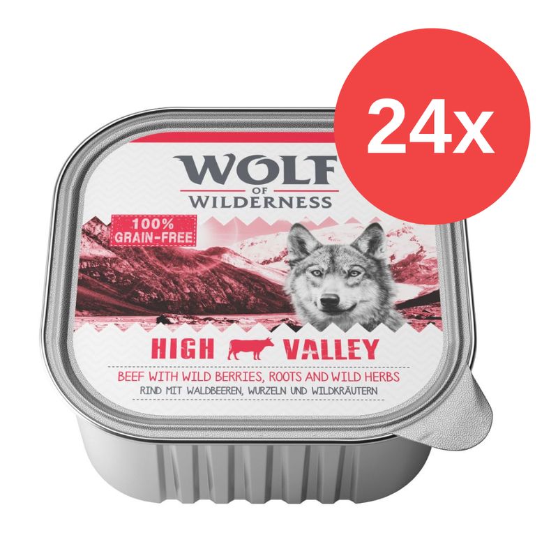 Sparpaket Wolf of Wilderness Adult 24 x 300 g