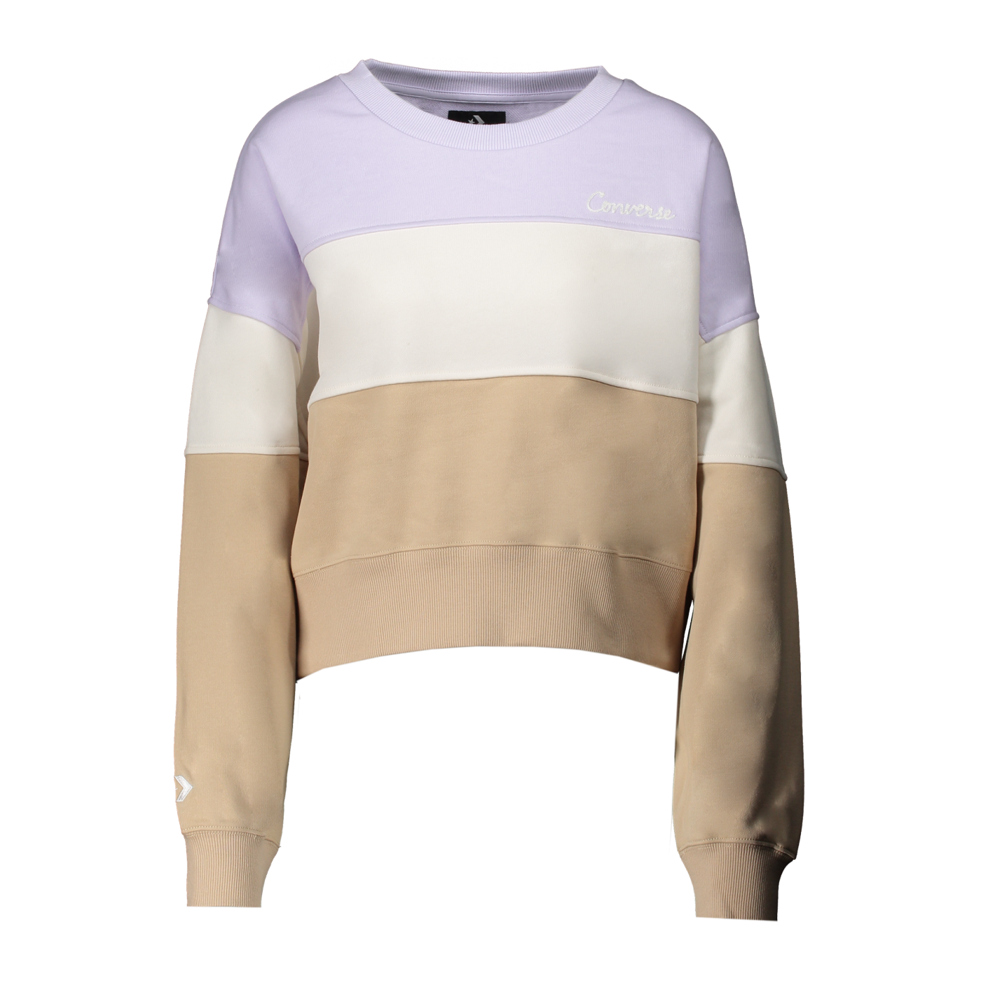 Converse Color-Blocked CN Sweatshirt Damen Lila