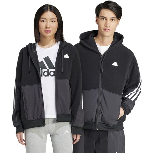 HERREN KAPUZENSWEAT FUTURE ICONS 3-STREIFEN (NORMAL & LANG)