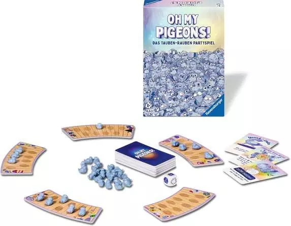 Oh my Pigeons! - Kartenspiel ab 8 Jahren