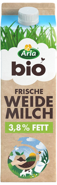 Arla Bio Frische Weidemilch 3,8%