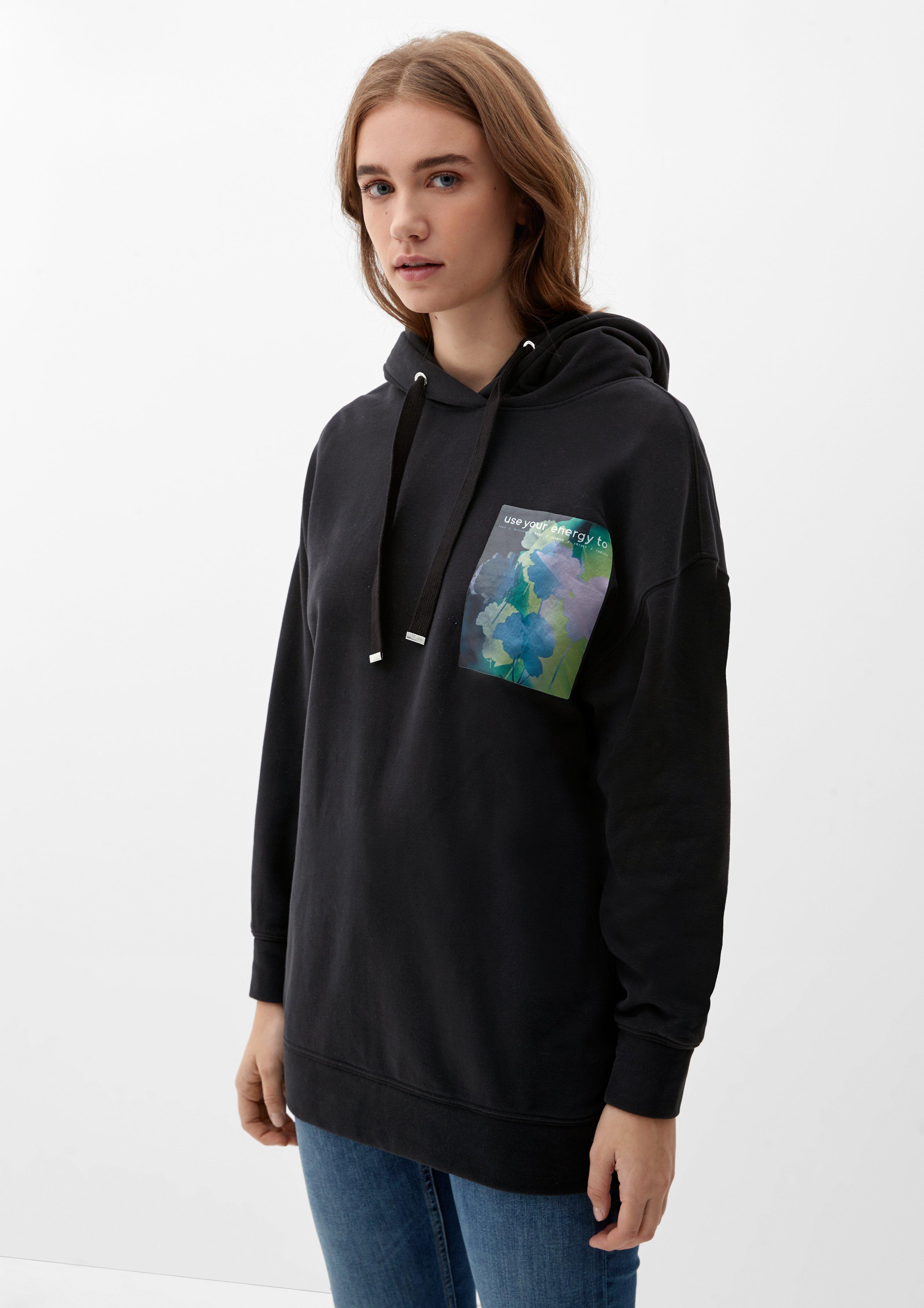 Sweatshirt mit Frontprint  2122571-99D0