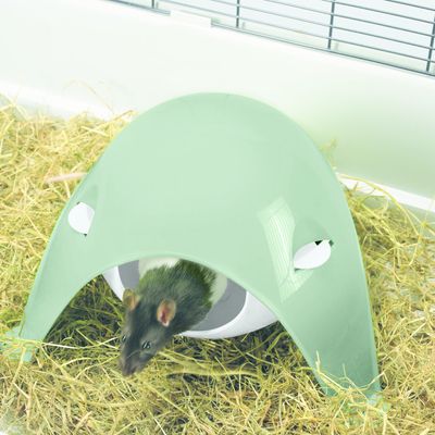 Savic Hängehaus Sputnik XL - Limited Edition: Botanisches Grün/grau