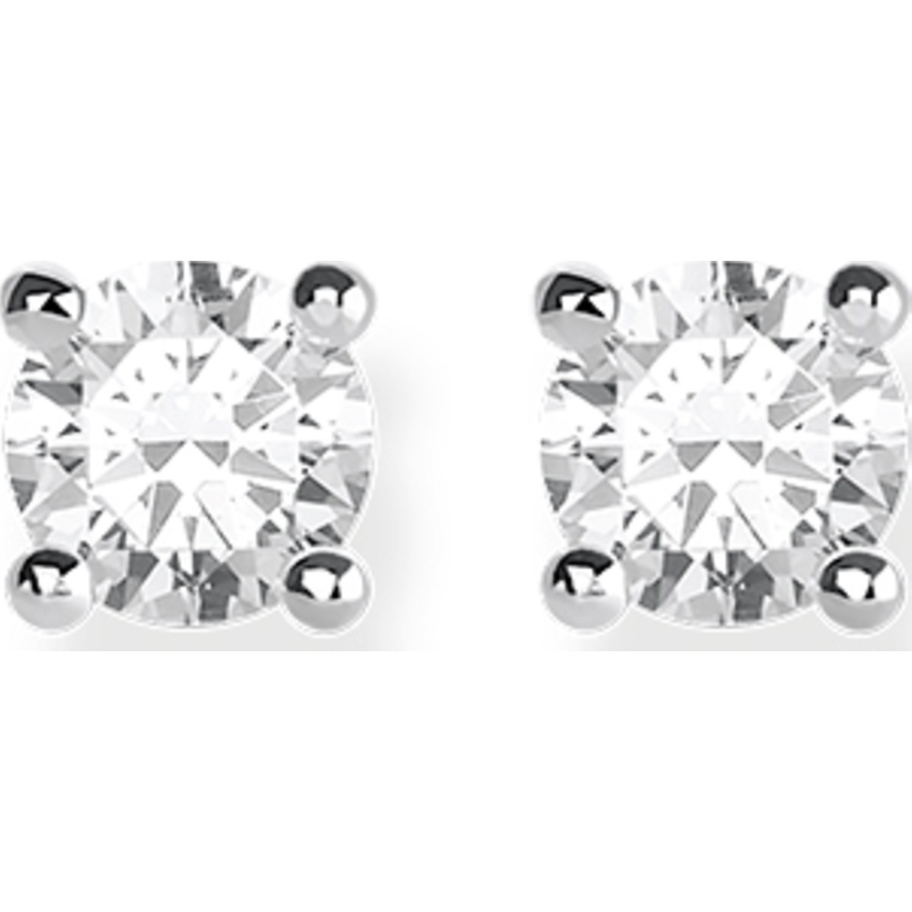 Thomas Sabo Boucles d'oreilles à fermoir à poussette 925 Argent Boucles d'oreilles