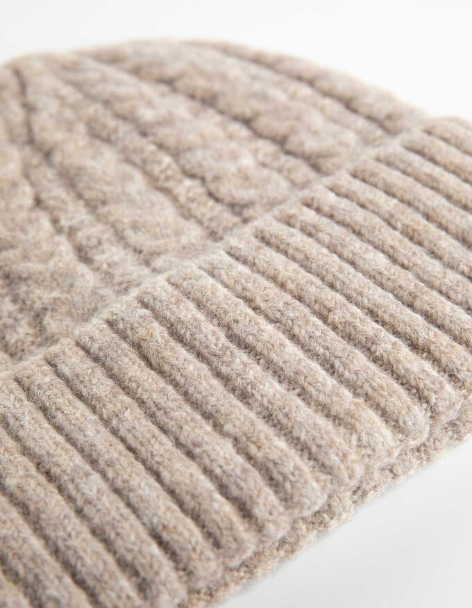 Strickmütze - Woll-Optik