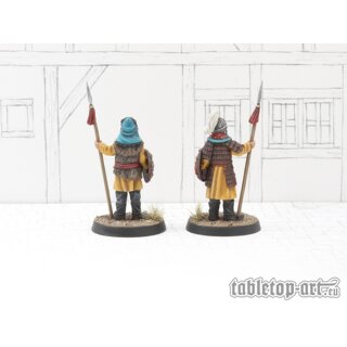 Townsfolk Miniatures - Mongolian Guardians (2)